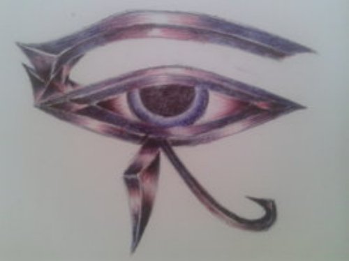 Amazing Eye of Horus Tattoo Design For Men